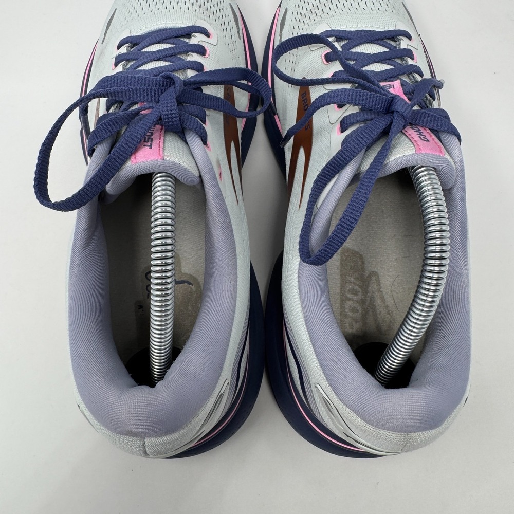 Brooks Ghost 15 1203801B492 White/Copper‎ Running Shoes Sneakers Women's Size 11 - Picture 9 of 12